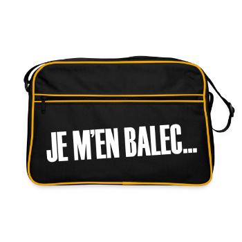 I'm balec... - Retro Bag - black/gold - Front