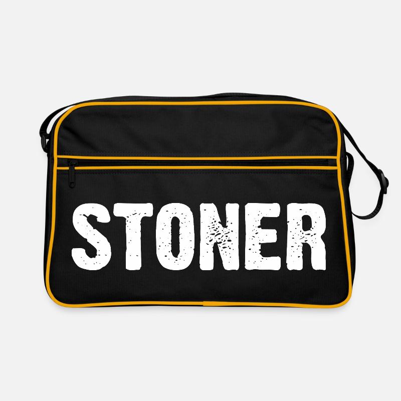 Stoner-Musik-Logo-Design Retro Tasche