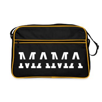 maman - Sac Retro - noir/or - Devant