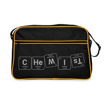 Chimiste - Sac Retro - noir/or - Devant