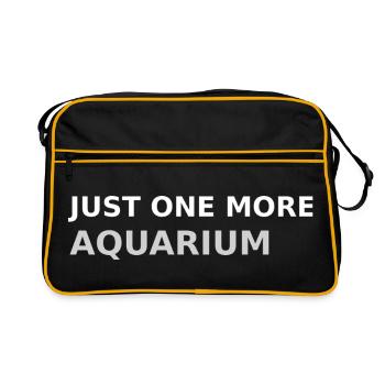 Il ne reste qu’un aquarium - Sac Retro - noir/or - Devant