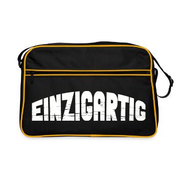 Unique - Retro Bag - black/gold - Front