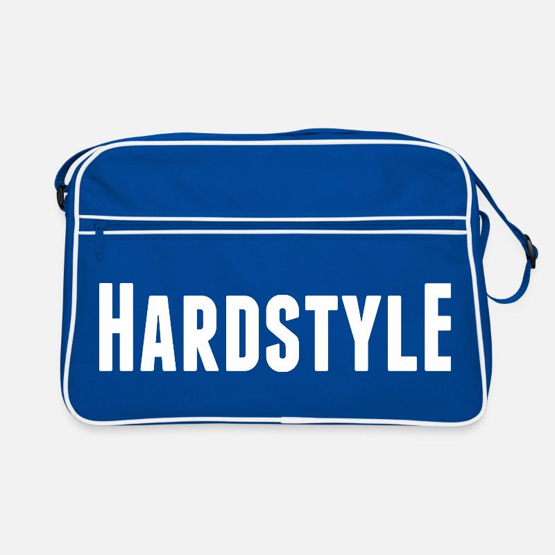 hardstyle music dancing disco record deejay dj fame Retro Bag