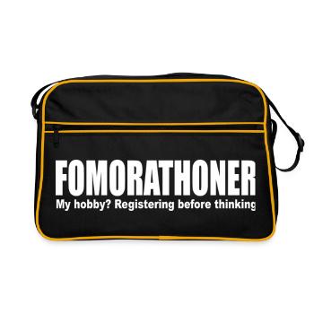 Fomorathoner Run Marathon FOMO Training Endurance - Retro Bag - black/gold - Front