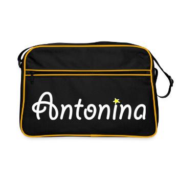Antonina - Sac Retro - noir/or - Devant