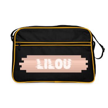 Bébé Lilou - Sac Retro - noir/or - Devant