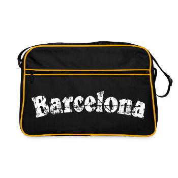 Barcelona Vintage White (FR) - Sac Retro - noir/or - Devant