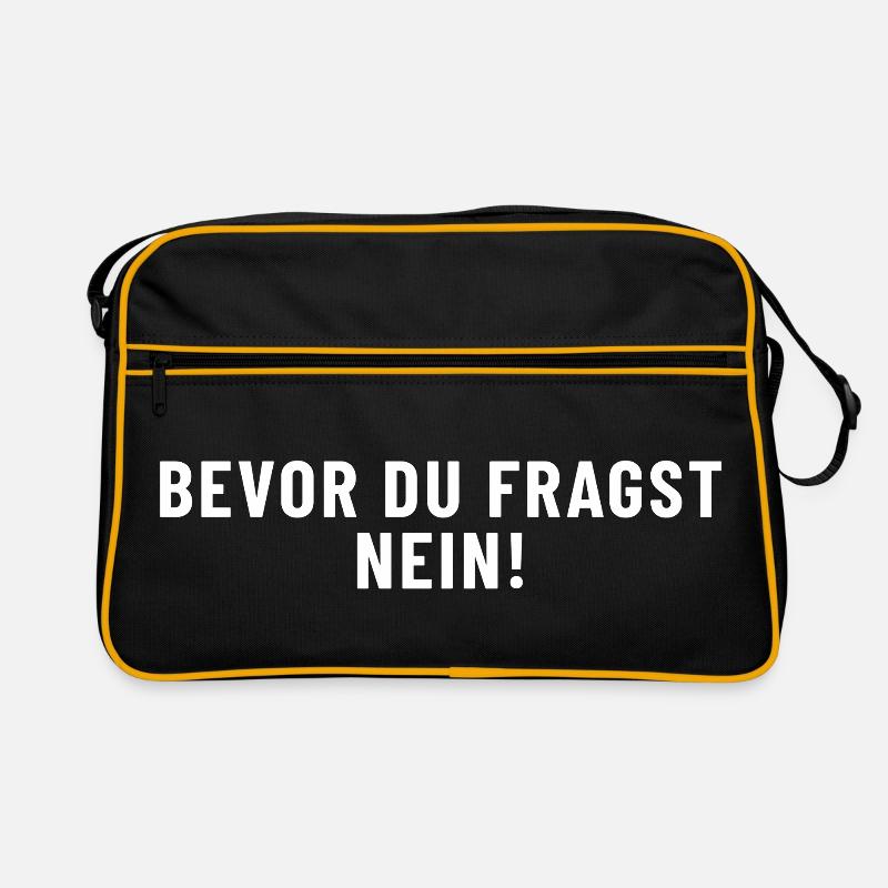Avant que vous ne demandiez : Non ! Sac Retro