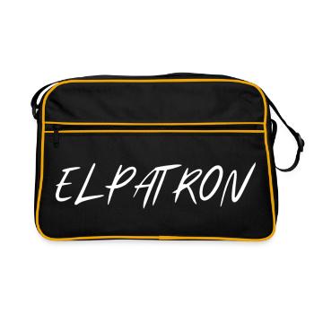 El Patron – The Chef Look - Retro Bag - black/gold - Front