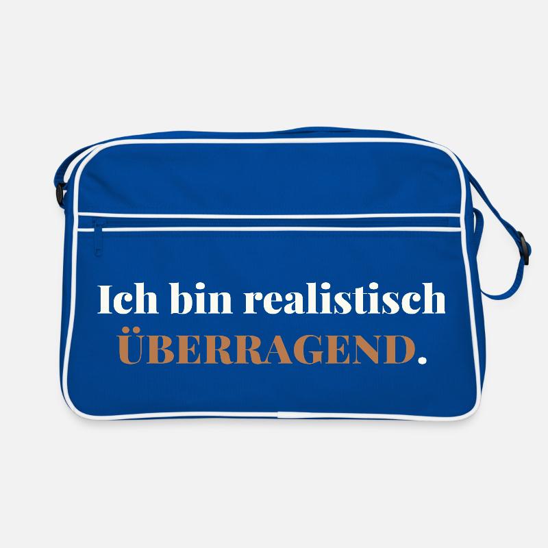 Je suis réalistement exceptionnel – élégamment honnête Sac Retro