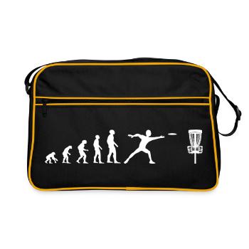 Evolution Du Disc Golf Lecteur De Disc Golf Frisbee - Sac Retro - noir/or - Devant