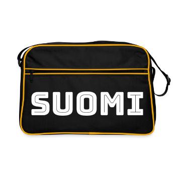 FINLAND v2 - Retro Bag - black/gold - Front