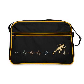 Nom de conception en attente - Sac Retro - noir/or - Devant