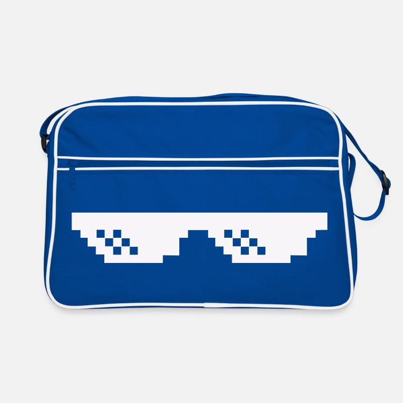 Pixel Sonnenbrille Retro Tasche