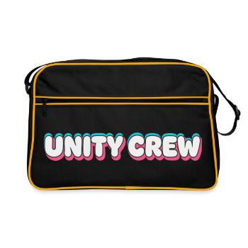 Unity Crew Graffiti Color Bubble - Retro Bag - black/gold - Front