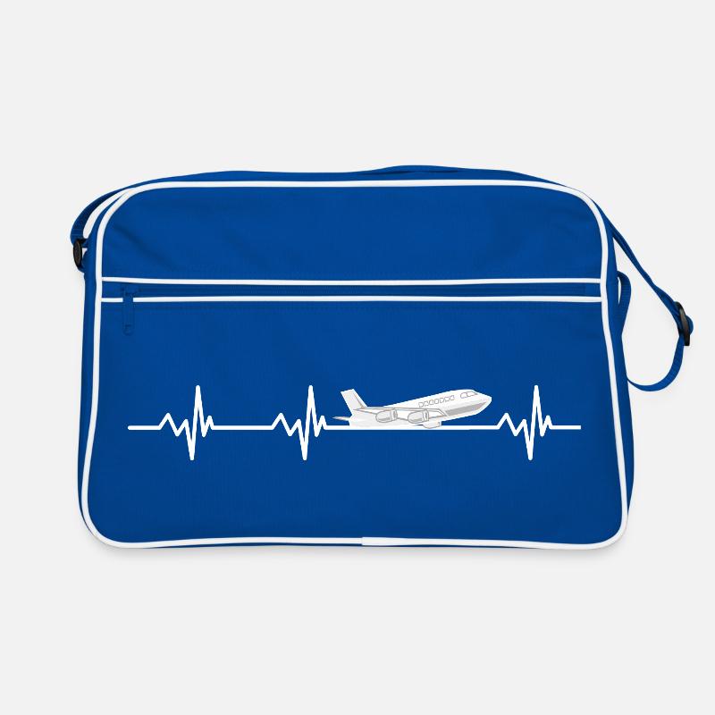 Pulse rate airplane Retro Bag