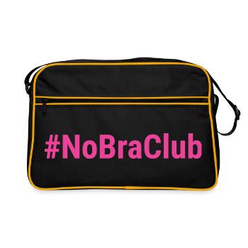 NoBraClub Rose - Sac Retro - noir/or - Devant