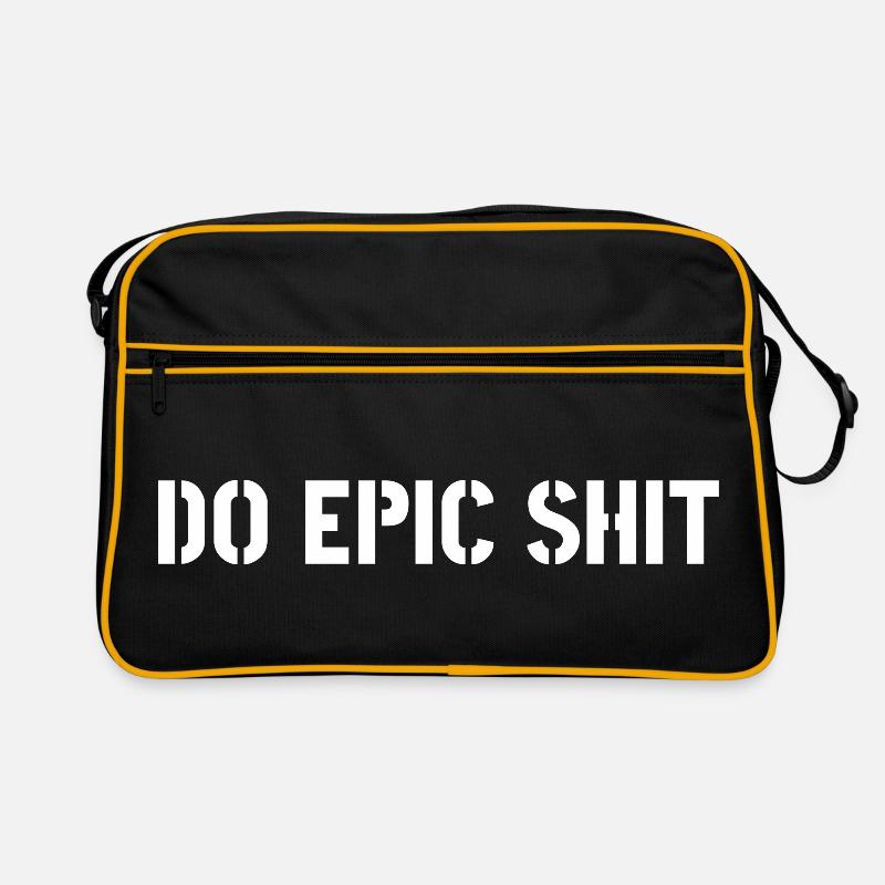 Do epic shit Retro Tasche