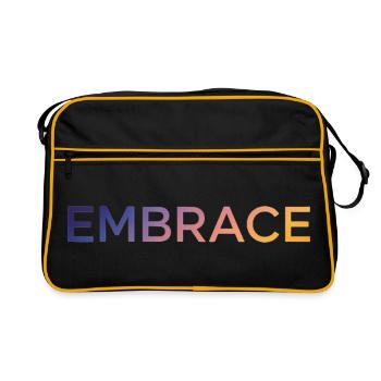 Embrasser - Sac Retro - noir/or - Devant