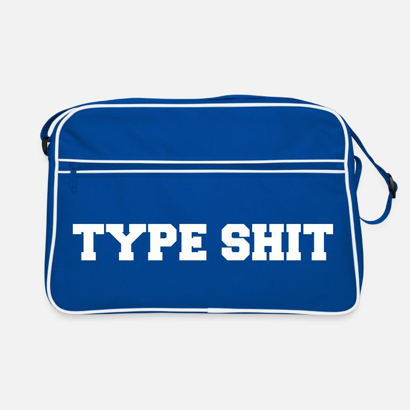 Type Shit Retro Tasche