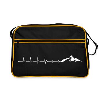 Please upload the design image - Retro Bag - black/gold - Front