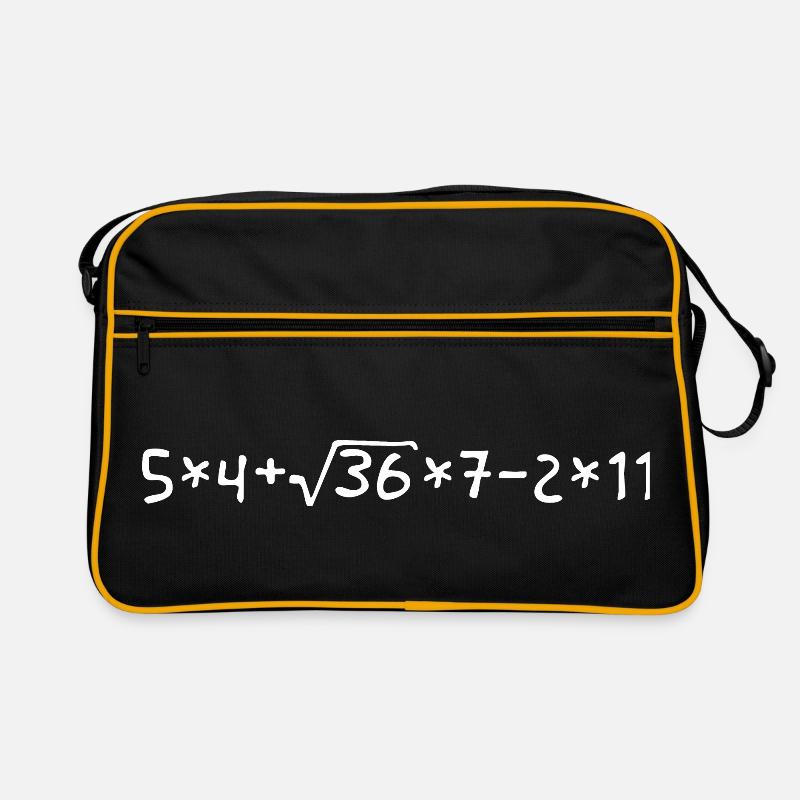 40th birthday - a mathematical formula... Retro Bag