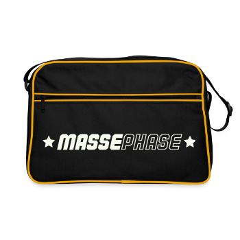 Phase de masse - Sac Retro - noir/or - Devant