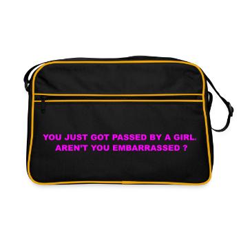 you just go - Sac Retro - noir/or - Devant