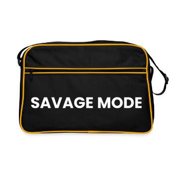 Mode Sauvage - Sac Retro - noir/or - Devant