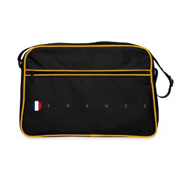 En attente d’image de conception - Sac Retro - noir/or - Devant