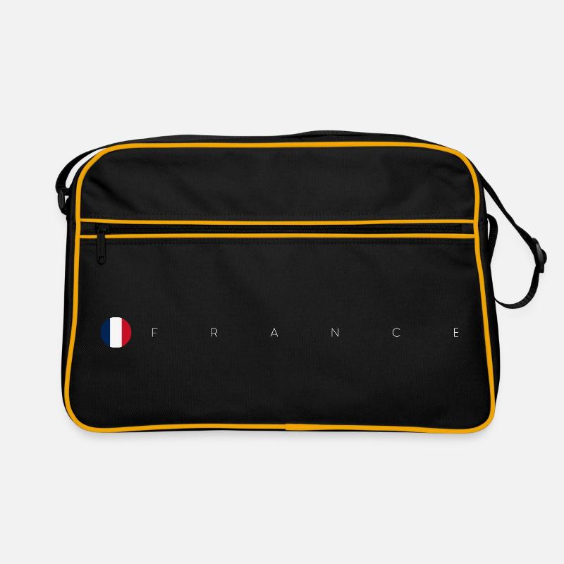 Warten auf Designbild - Retro Tasche - Schwarz/Gold