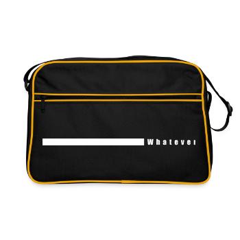 Whatever shirt – style décontracté et tendance - Sac Retro - noir/or - Devant