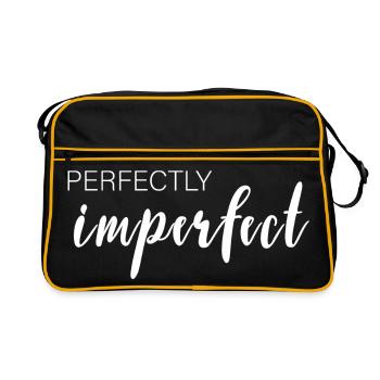 parfaitement imparfait - Sac Retro - noir/or - Devant