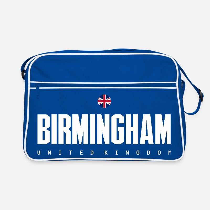 Birmingham Bold Union Typography Retro Bag
