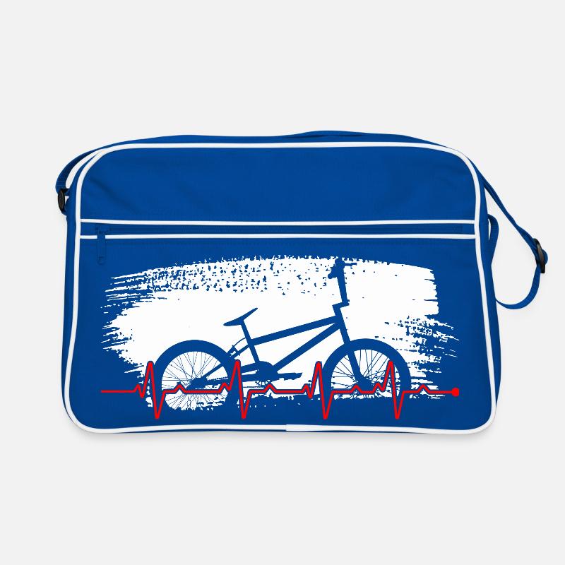 Vélo Heartbeat Vélo Graphique Sac Retro