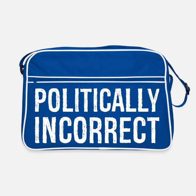 politically Incorrect Retro Tasche