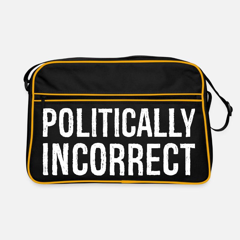 politically Incorrect Retro Bag