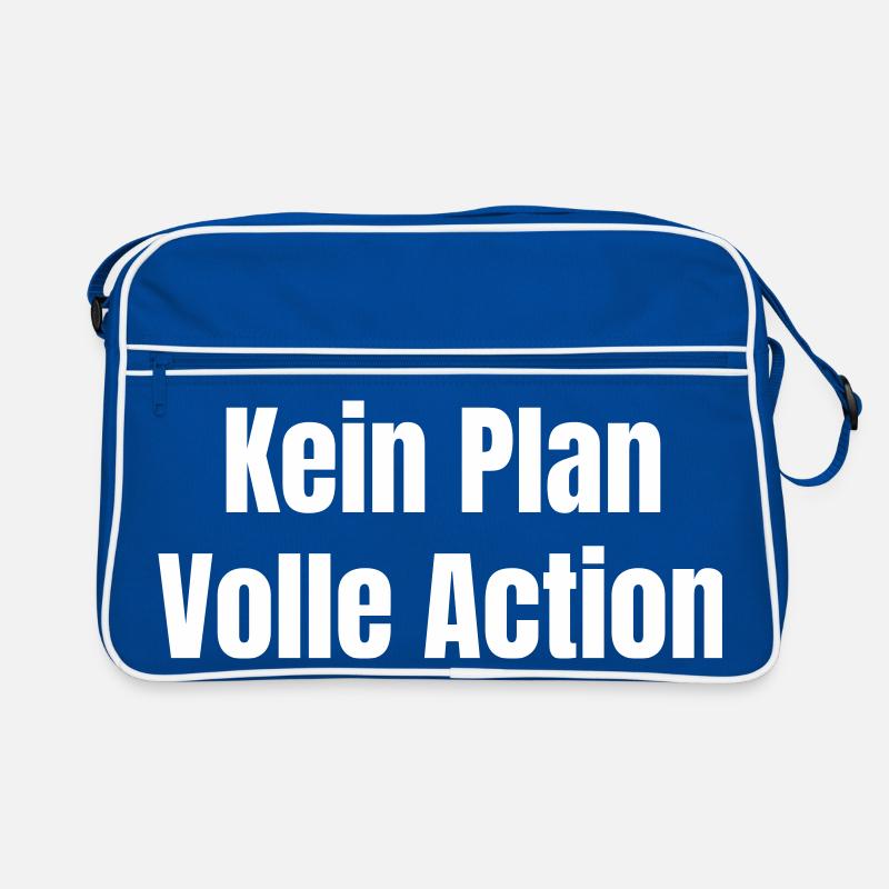 Pas de plan Action complète Sac Retro