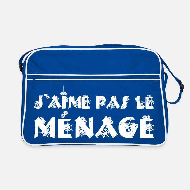 ICH PUTZE NICHT GERNE! Retro Tasche