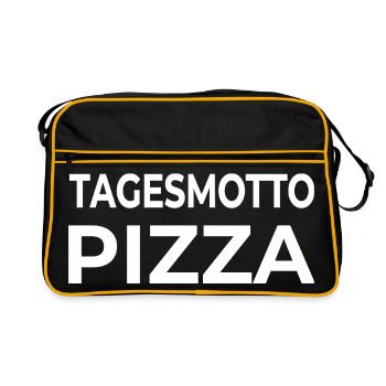 Pizza - Retro Bag - black/gold - Front