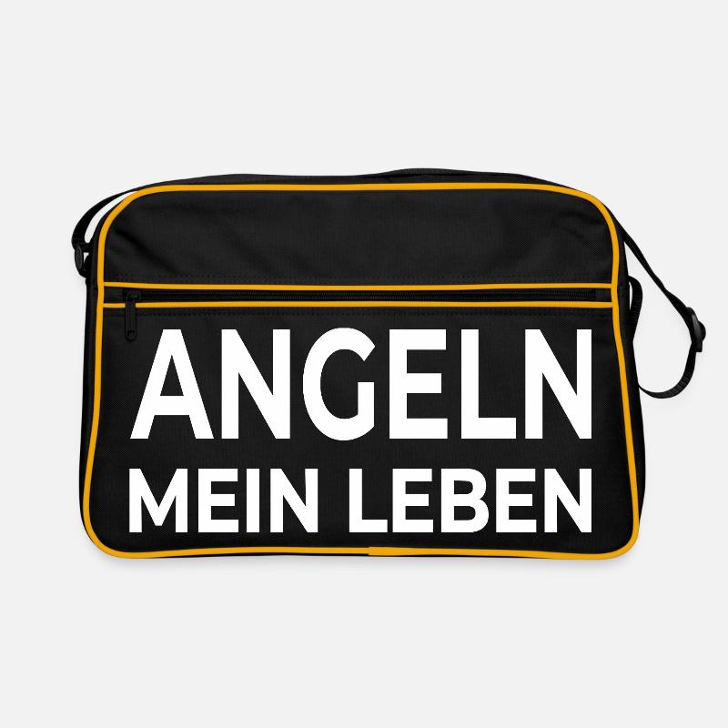 Angeln Retro Tasche
