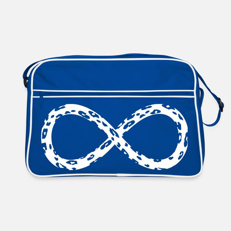 Leopard Infinity Thin Negative Retro Bag