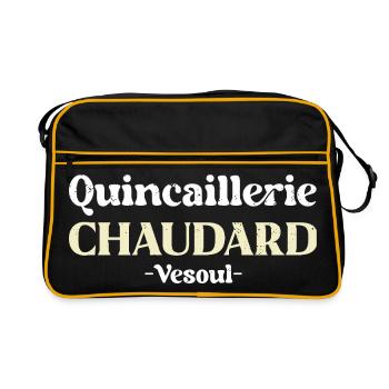 Quincaillerie Chaudard Vesoul - La 7eme Compagnie - Sac Retro - noir/or - Devant