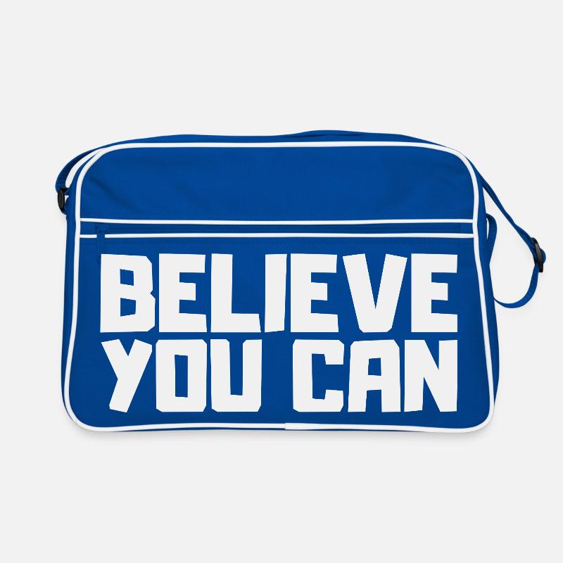 Je pense que c’est possible. Motivation Sport Succès Courage Sac Retro