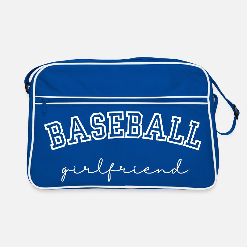 Baseball-Freundin Retro Tasche