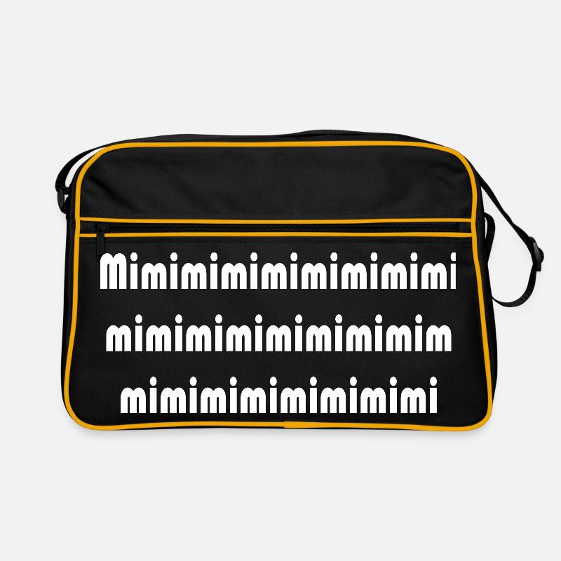 Mimi Typografie Muster Pattern Retro Tasche