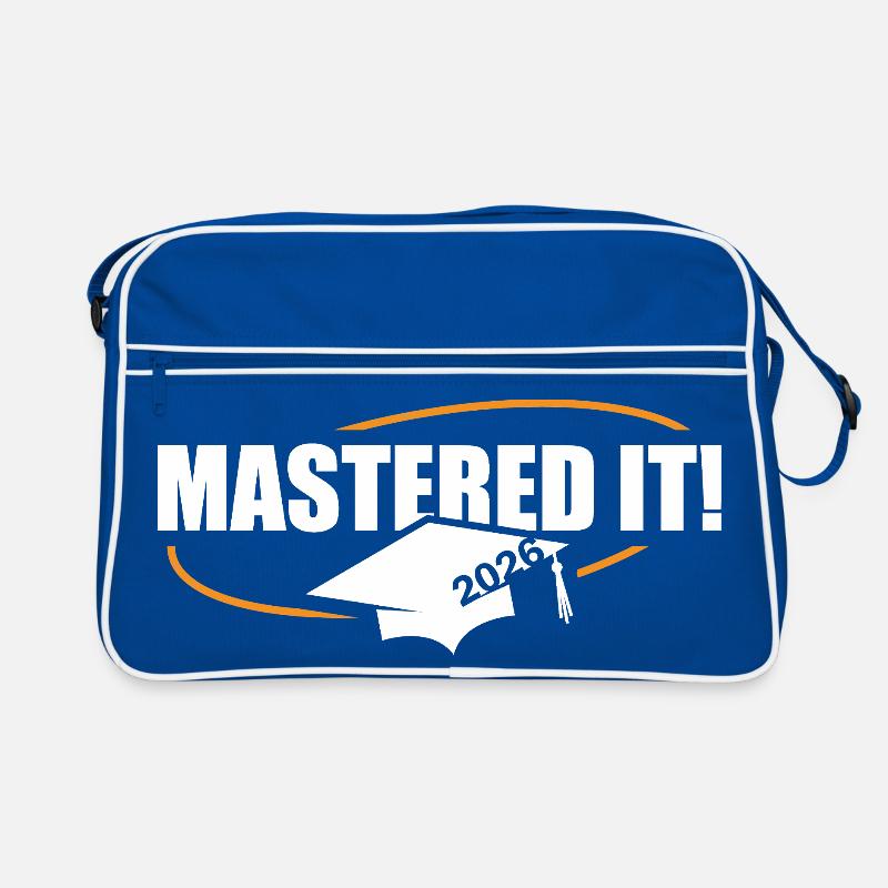 Master 2026 Diplôme Sac Retro