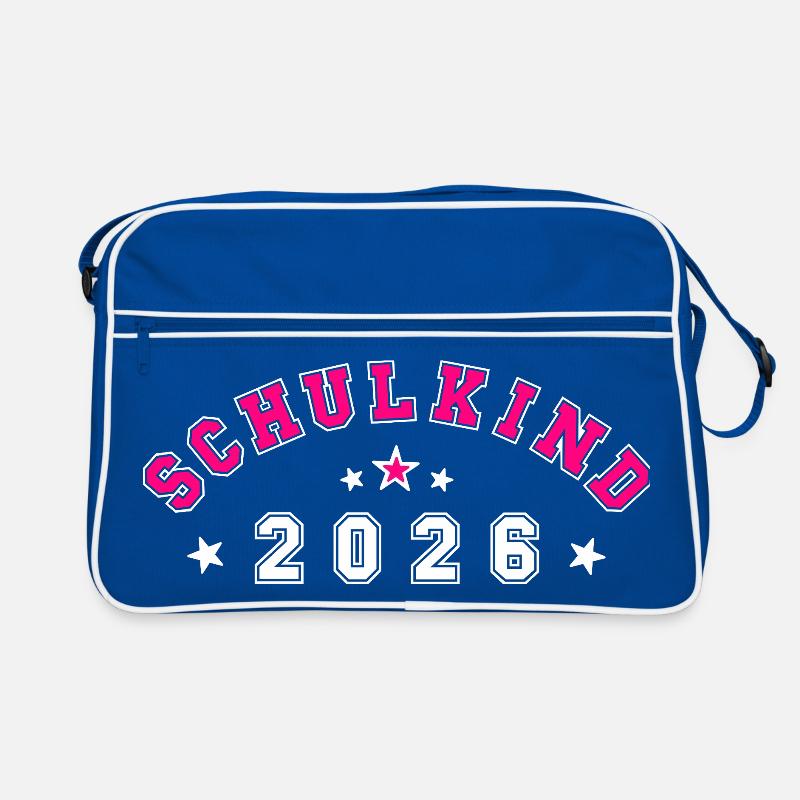 Schulkind 2026 - Einschulung 2026 Retro Tasche