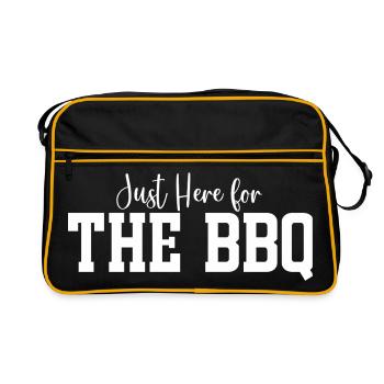 Just Here for The BBQ - Retro Bag - black/gold - Front