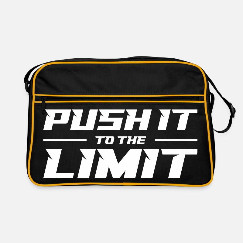 Push It To The Limit Retro Bag